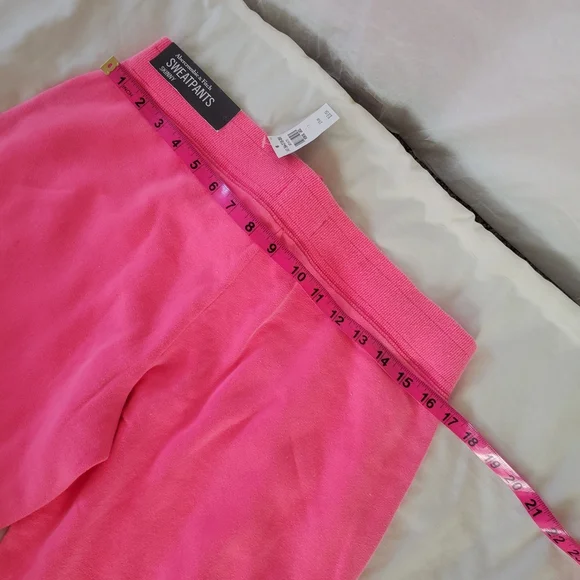 Abercrombie & Fitch Low Rise Pink Sweatpants - Picture 9 of 11